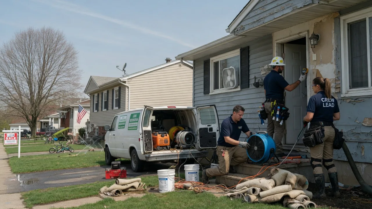 Flood Cleanup in Oberlin, OH near me